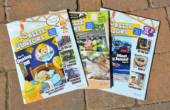 Get Excited About the World of Construction with Jobsite Juniors Magazine! goo.gl/SYruDq #ad #kidlit #magazinesforkids