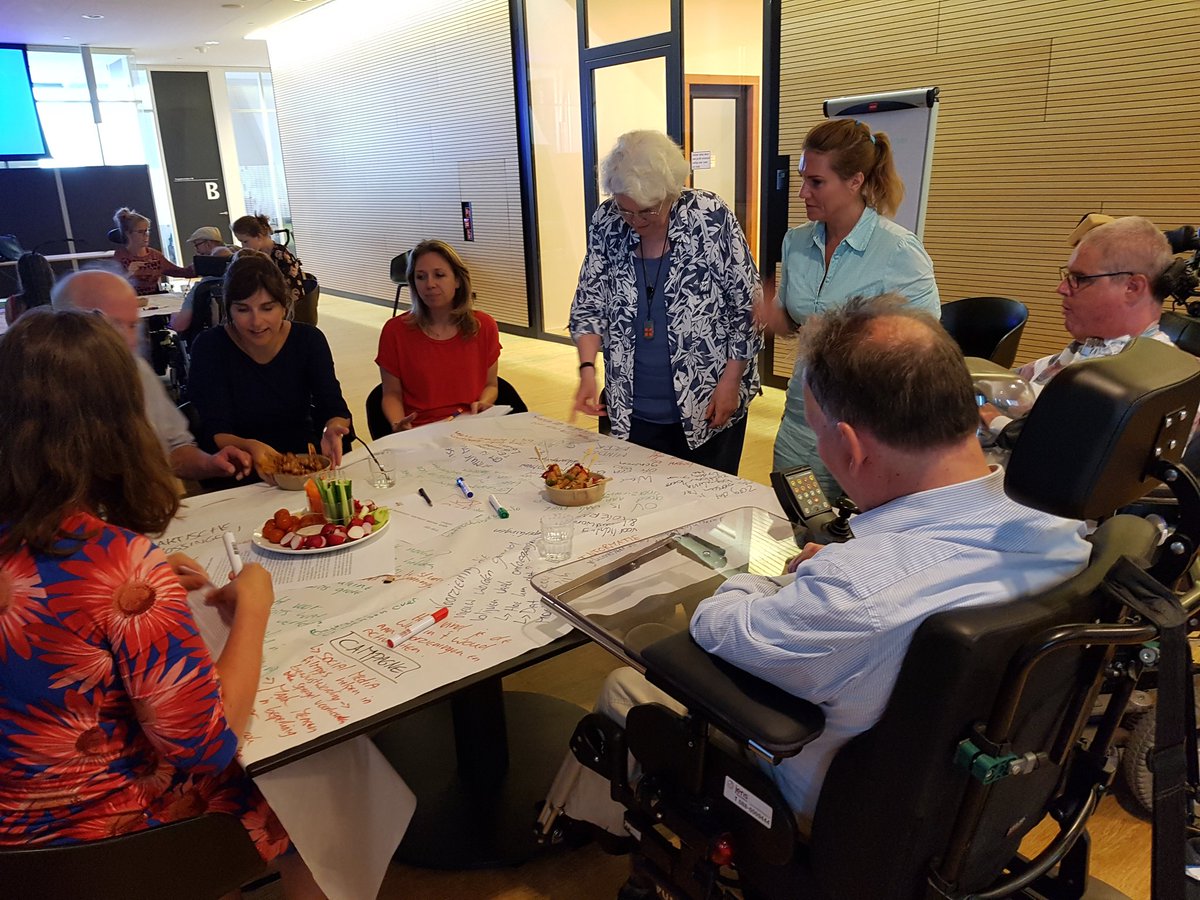 Solgu's tweet photo. Geanimeerde brainstorm voor #implementatie #VNverdrag @GemeenteUtrecht vervolg #stadsgesprek #toegankelijkheid https://t.co/3aPmoD644K