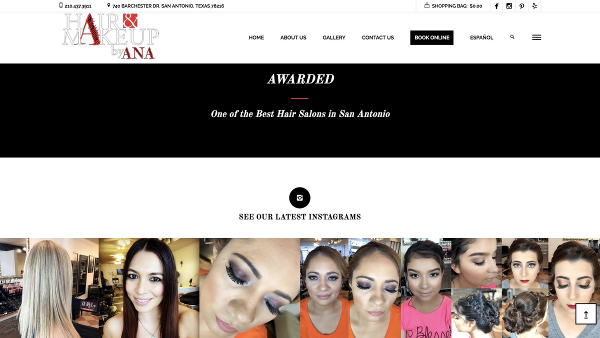 StudioFuzed's tweet image. "One of the Best Salon's in San Antonio &amp;amp; Surrounding Areas"
HAIR &amp;amp; MAKE UP BY ANA...
.
.
.
.
Brand Development &amp;amp; Outreach by #Studiofuzed
.
.
#web #development #seo #marketing #digitalworld #branding