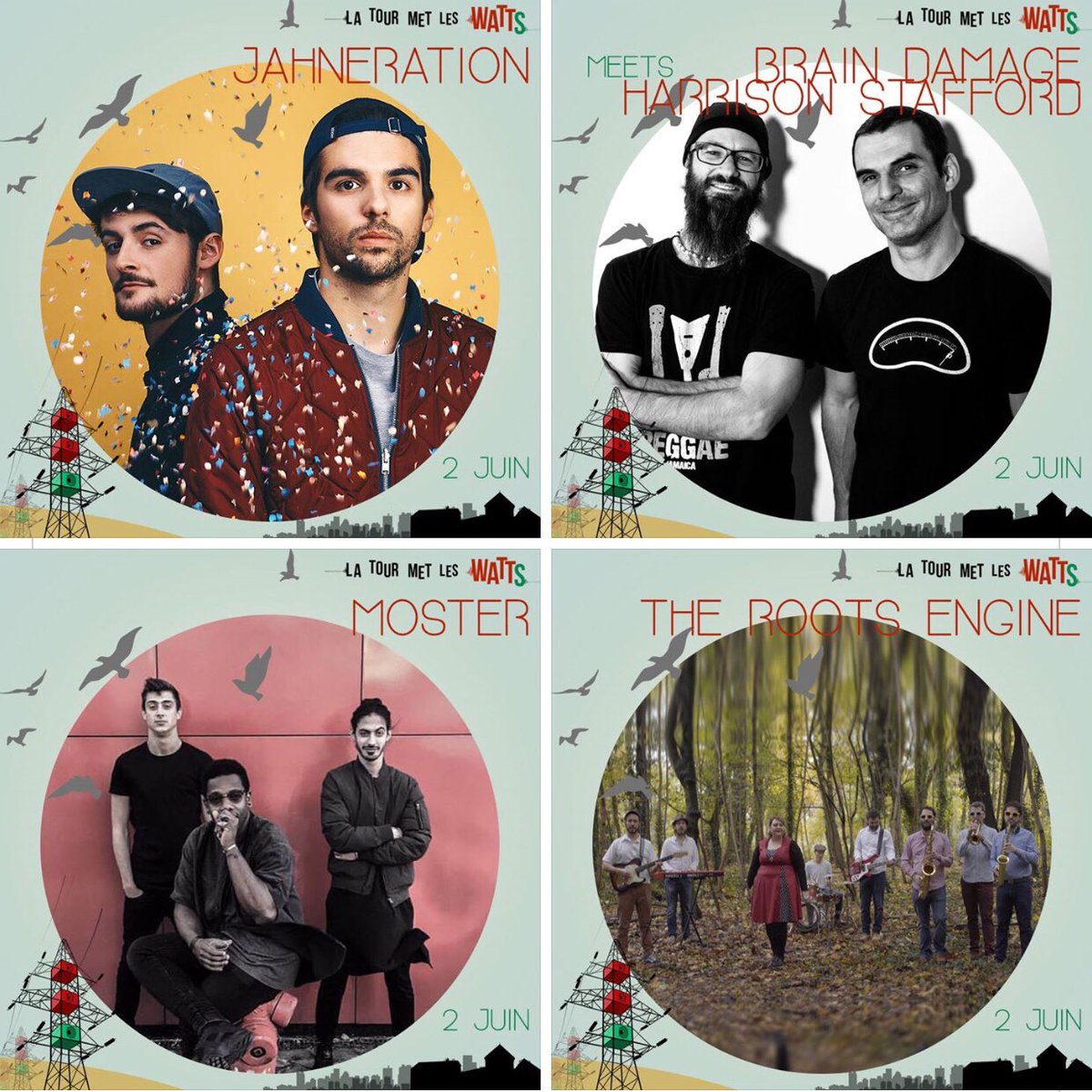 [ CONCERT ] Retrouvez nous Samedi (2 juin) pour #latourmetleswatts2... plus d’infos sur la page FB : MosterOfficiel
#hiphop #electro #djset #moster #leoseviyor #rock #rap #live #rockband #boysband #band #loveson  #nomakeup #igers #converse #futuristichiphop #latourmetleswatts