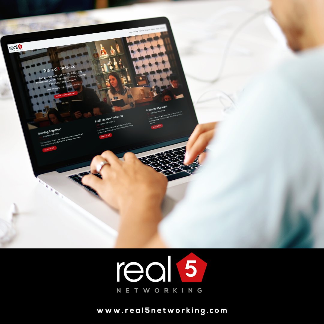 Our new website is live! Head over to real5networking.com and check it out! #Real5Networking #Real5Networking #BusinessNetworking #WarringtonNetworking #Networking