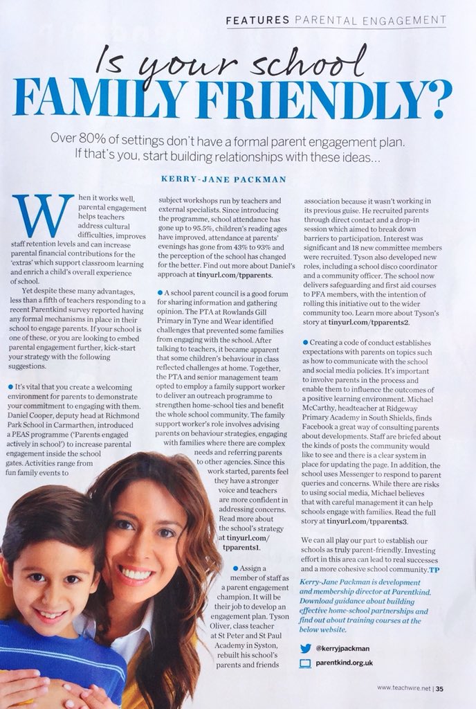 Enjoying a casual read of the latest <a href="/TeachPrimary/">Teach Primary</a> magazine this morning, only to come across an article on our <a href="/PEAScommunity/">PEAS</a> #ParentEngagement work <a href="/RichmondParkCPS/">Richmond Park School 🧡</a> &amp; <a href="/YGTalyllychau/">Ysgol Talyllychau</a> - many thanks <a href="/kerryjpackman/">Kerry-Jane Packman</a> and <a href="/Parentkind/">Parentkind</a> 👍🏻