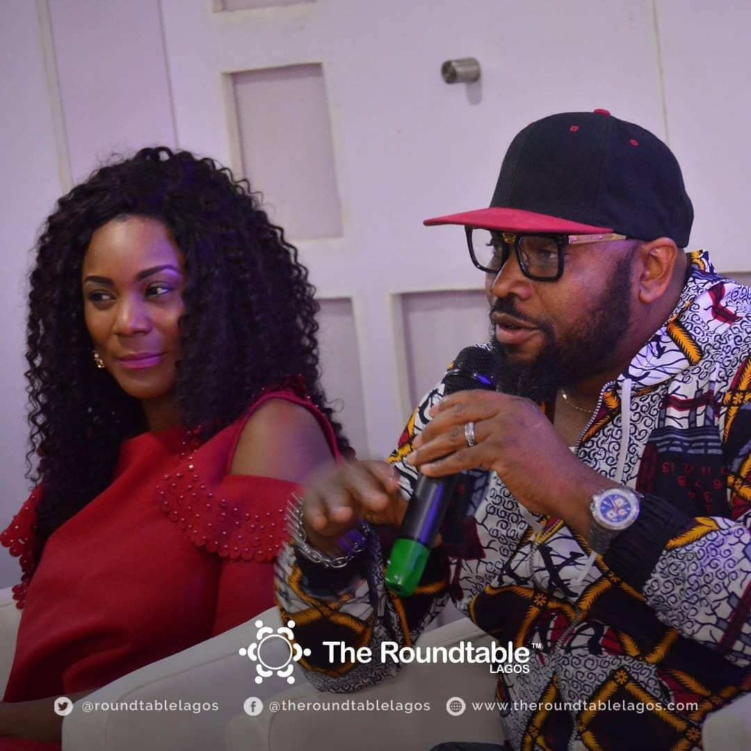 RoundtableLagos's tweet photo. Media Personality @yawnaija and Actress @kikiomeili at the panelist session going on right now. -

#theroundtablelagos #wearechurch4real https://t.co/zghVBCKQzL
