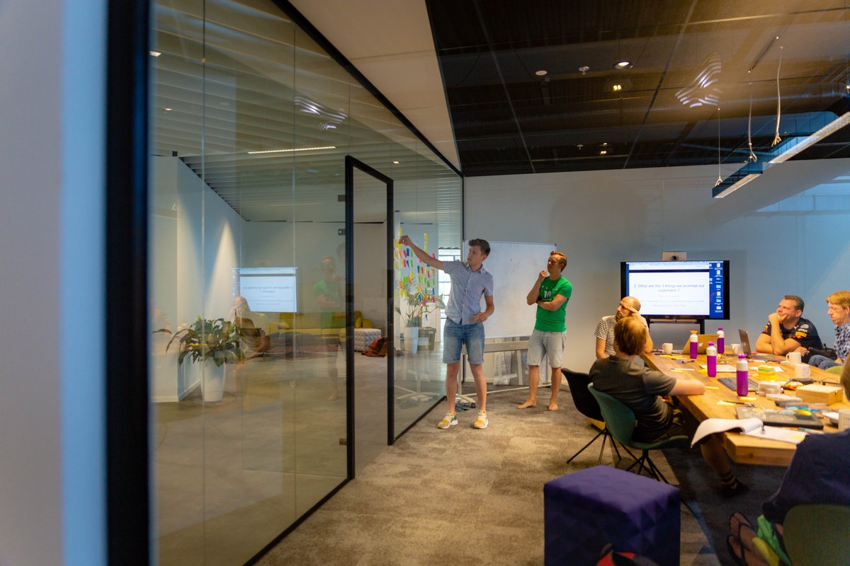 SayHelloLily's tweet photo. The first Lily team meeting in our new office - we made great use of the glass walls as we brainstormed how Lily should grow and develop in the future. #development #CRM #teamcollaboration https://t.co/kWVlAAWjlY