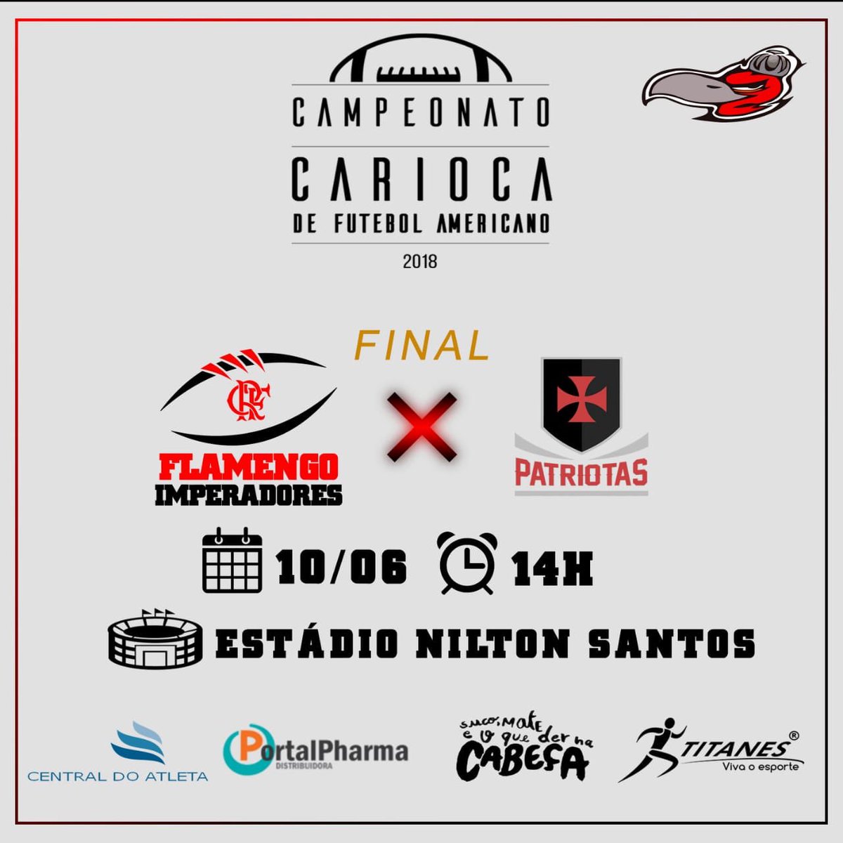 A final do carioca!!!! Esperamos todos vcs!!! <a href="/fefarj_oficial/">FeFARJ</a> <a href="/TimeFlamengo/">Time Flamengo</a> <a href="/li/">Kiback Lee</a>