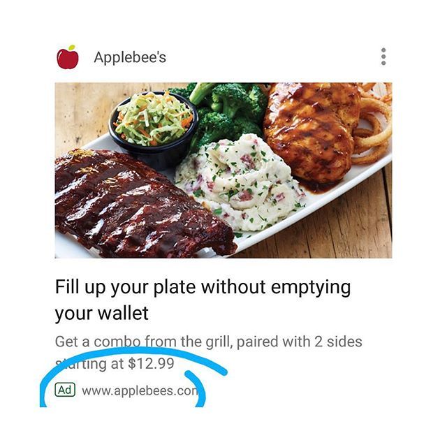 soldwell's tweet photo. Google is testing a new ad placement: ad cards right in the Google Feed. The Google Feed cards look like all the rest, except for a small green “Ad” badge in the bottom left-hand corner.
.
.
For those who can’t keep up with Google’s various rebranding efforts, “Google Feed” … https://t.co/Wxpltk6Isg
