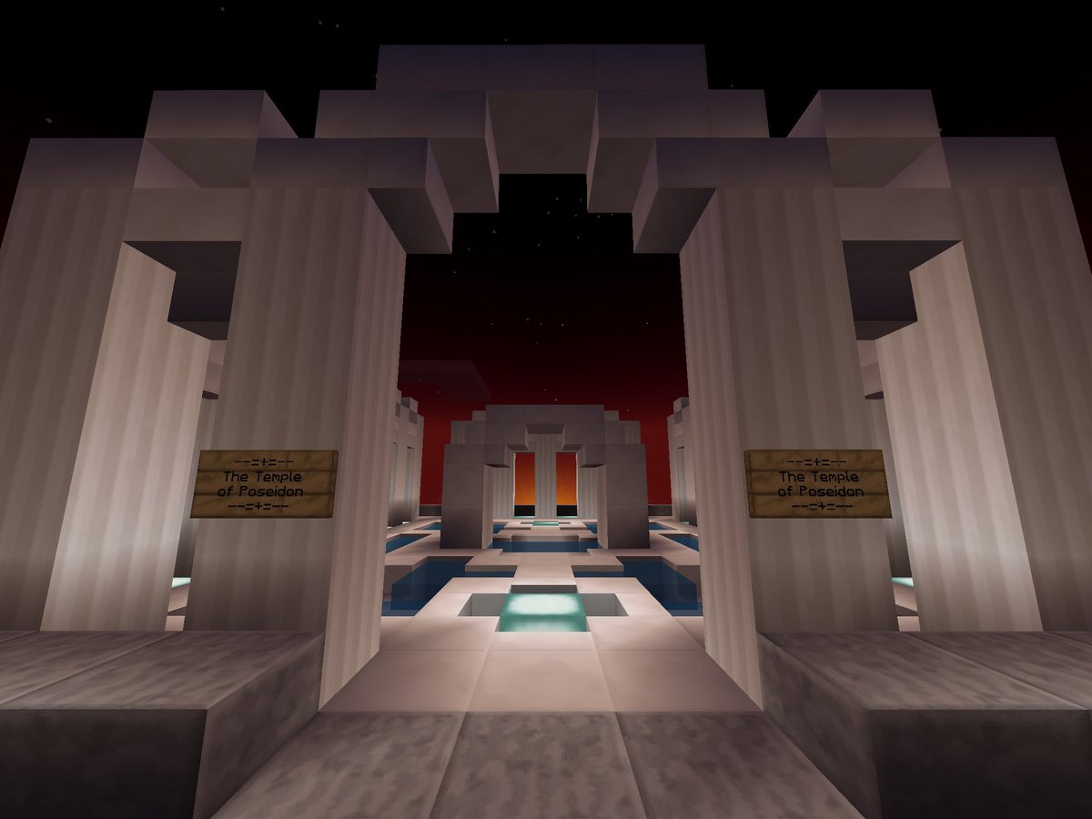 DuskMCPE's tweet photo. Haven’t posted in a while, so imma show some previous seasons on @SkyBlockPE wish i took better screenshots though tbh https://t.co/x10C3OQh2F