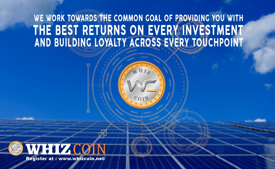 whizcoin's tweet photo. We work towards the common goal of providing you with the best returns on every investment and building loyalty across every touch point.

Join the Token sale. Use Referral Id: Whizcoin 

#TokenSale #DigitalCurrency #cryptocurrency #WhizCoin #tokens #bitcoin #initialcoinoffering https://t.co/wnxUo6ttev