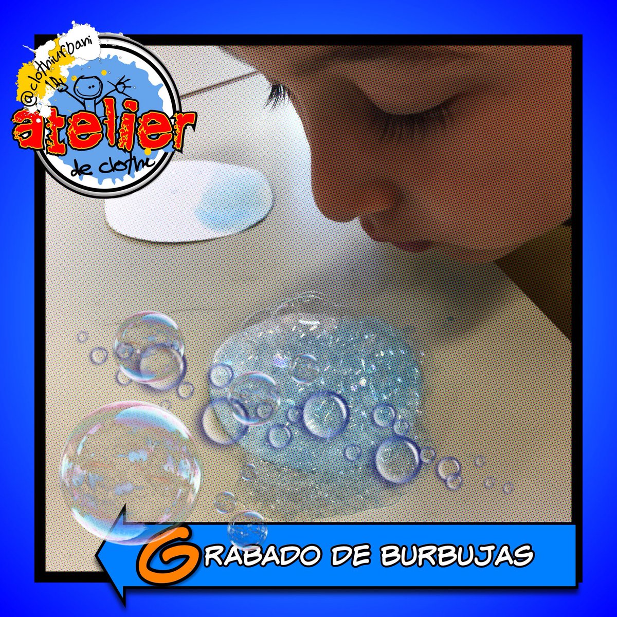 clothiurbani's tweet photo. Grabado de burbujas #proyecto "Como peces en el agua" #atelier #infantil @Csdomingo @P4_SDomingo #DesignYourView #colesinnovadores https://t.co/72DG7iMKsF