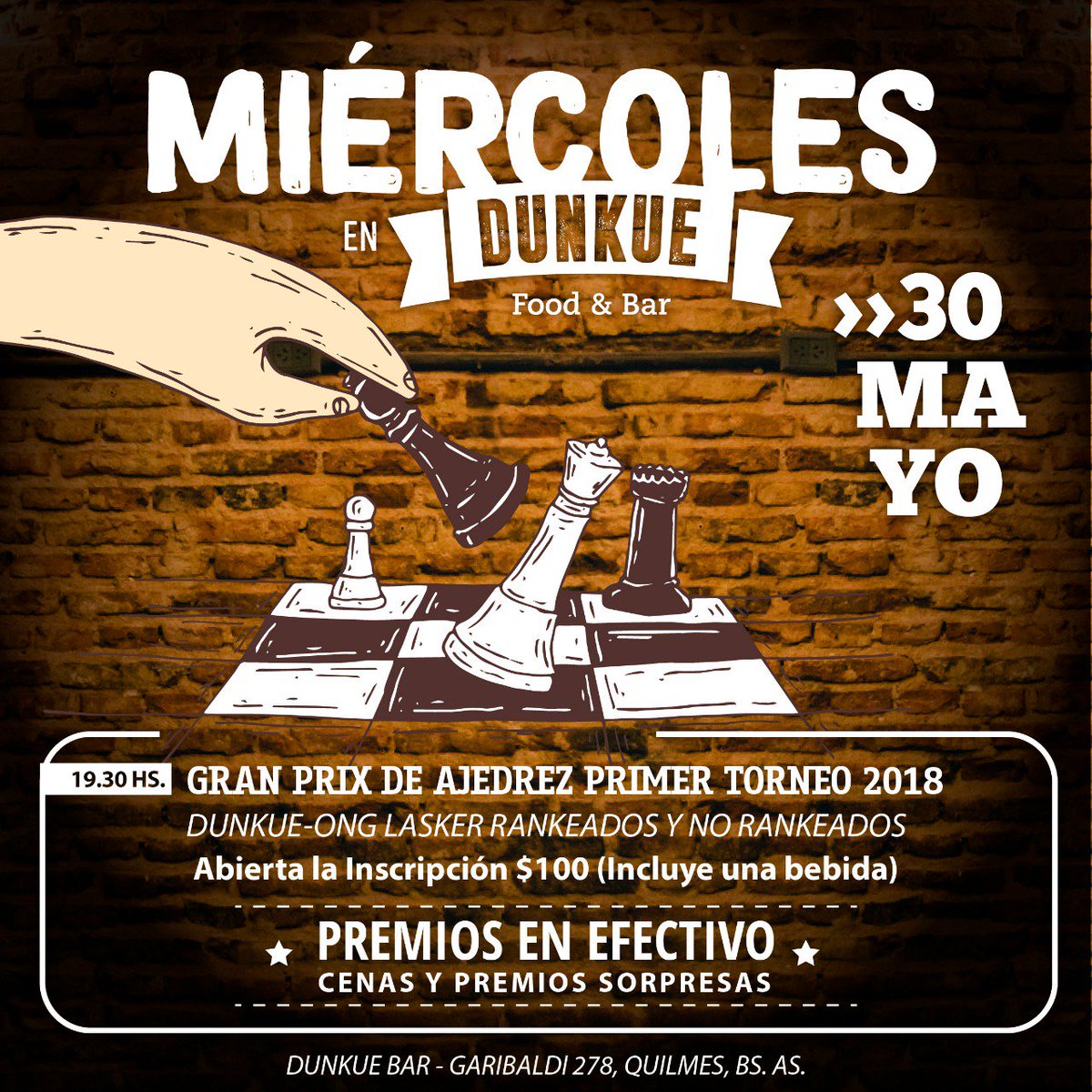 randallsolanook's tweet photo. ⚡TORNEO DE AJEDREZ EN QUILMES ⚡ #BuenMartes #BuenosAires #ajedrez #DUNKUE https://t.co/4tZ6J0zgrt …@QuilmesDeportes ♔♕♗♘♙♚♛♝♞♟♖♜♔♕♗♘♙♚♛♝♞♟♖♜♔♕♗♘♙♚♛♝♞♟♖♜♔♕♗♘♙♚♛♝♞♟♖♜ https://t.co/izOEA371pA #pasionenmicabeza https://t.co/FvJ7Av88zA
