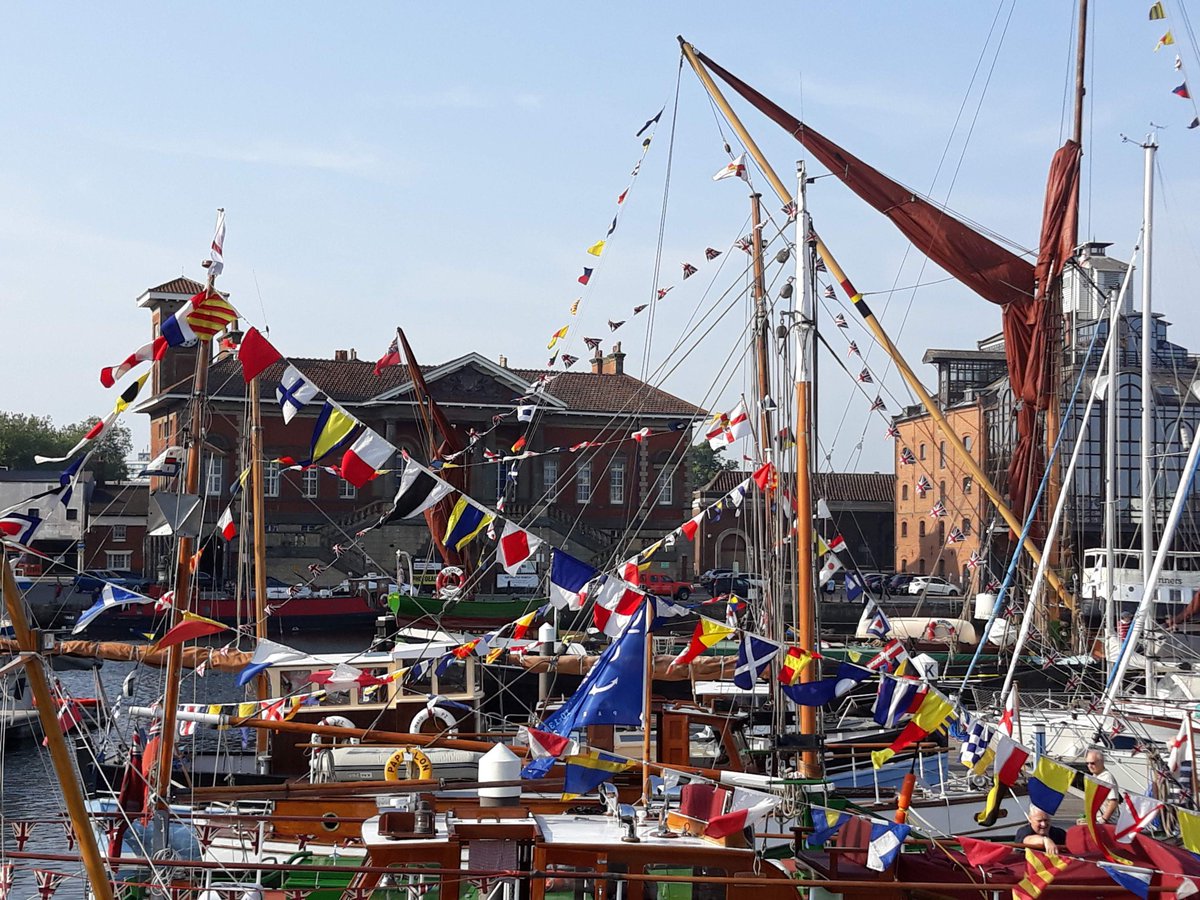 #ipswich #dunkirklittleships A lovely weekend enjoying the sunshine and the gathering of The Little Ships at Ipswich Haven