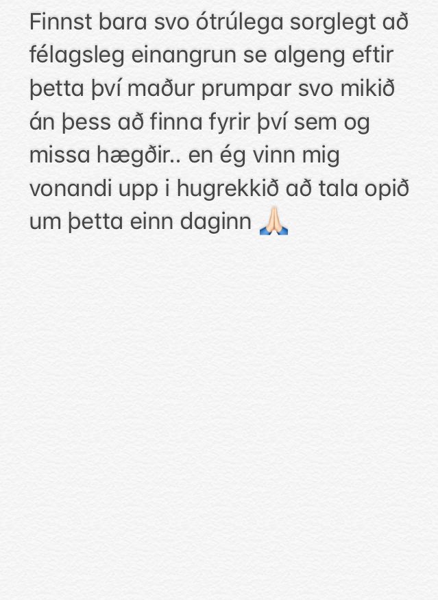 Mikilvægur punktur um samfélagslega stöðu nýbakaðra mæðra eftir barnsburð: #tölumsaman #alltafaðlæra #óléttutwitter