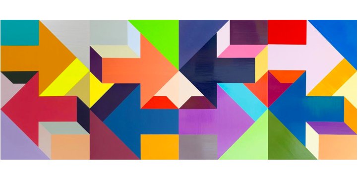 The Spoke May Artist of the Month is Tony Tasset with his Arrow Painting. Come see it in-person in the #SpokeApts lobby. | bit.ly/2GjEznz