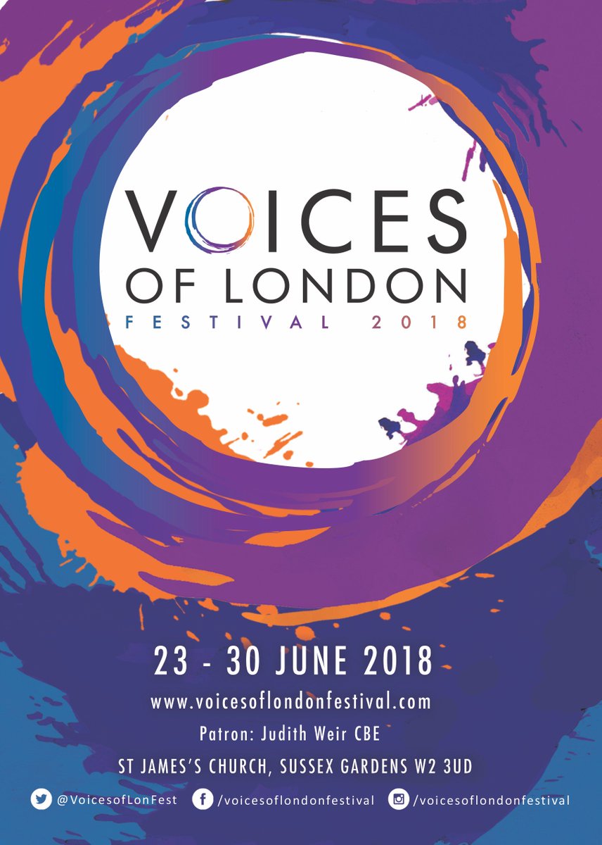 VoicesofLonFest's tweet photo. With 6 concerts, 40 choirs and more than 1,000 performers - what are you waiting for? Check out our lovely 2018 programme of events at https://t.co/g3O0mW6PET Plus, we're 5 this year! #vol2018 #volturns5 #wellevenhavecake https://t.co/vEO04njyiF