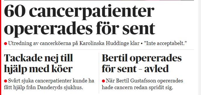 Om staten tar dina pengar i utbyte mot vård, och sedan inte ger dig den vård du annars hade kunnat betala själv, så är det staten som har dödat dig. Svindlande men sant.