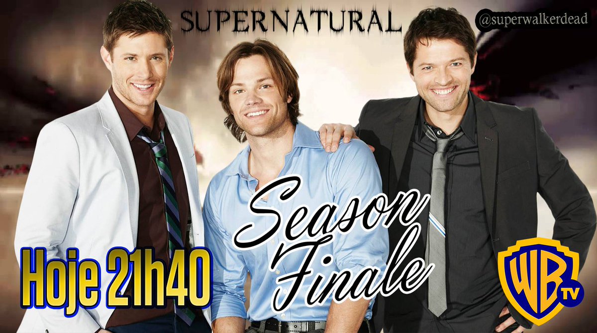 É hoje Hunters, ás 21h40 tem season finale da 13ª temporada de Supernatural na <a href="/WarnerChannelBR/">Warner Channel Brasil</a> .