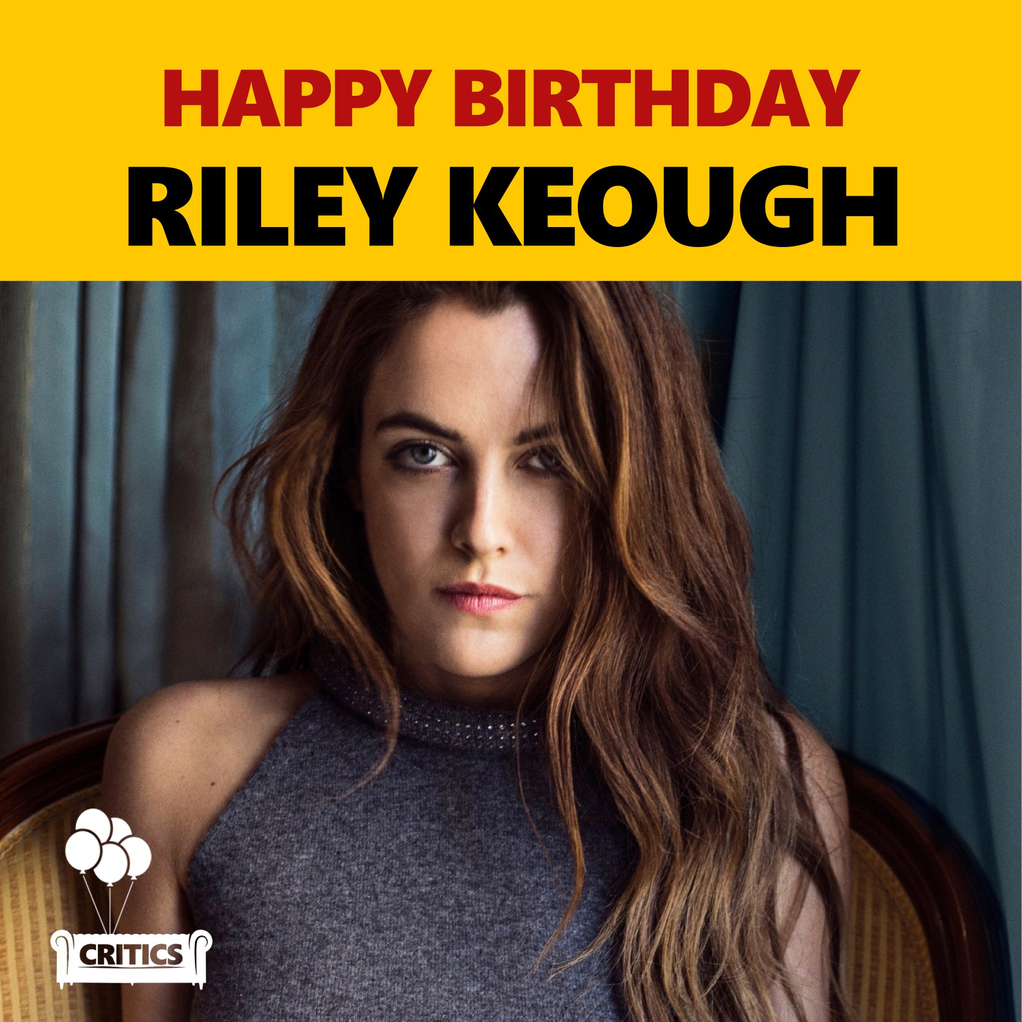 Happy Birthday Riley Keough. The Mad Max actress turns 28 today.  