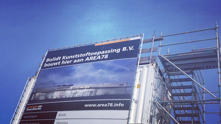 Vandaag zijn wij bij <a href="/Bolidt/">Bolidt</a> in Hendrik-Ido-Ambacht #aannemer #devriesenverburg bouwt aan #area78, #nieuwbouw van Bolidt. Ook <a href="/bbcbouwmngement/">bbcbouwmanagement</a> gebruikt ED Controls op dit #bouwproject.

#worksmartsavetime #bouw #instabouw #debouwmaakthet #kwaliteitsborging #anotherdayattheoffice
