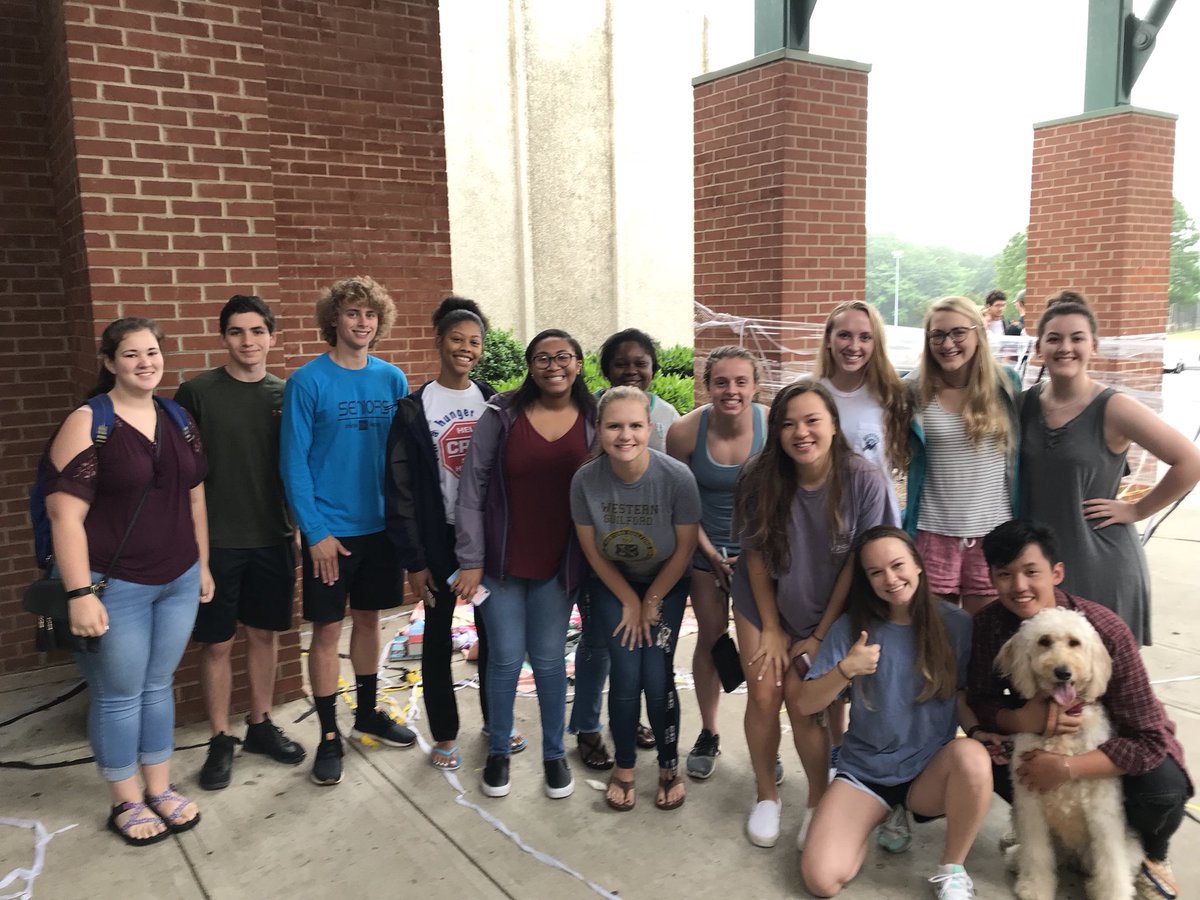 Senior Prank 2018!  It’s a party! <a href="/WGHSSTUCO/">WGHS</a> <a href="/DocDLyles/">Dana Lyles, PhD</a> <a href="/GESPTA1/">Guilford Elementary PTA</a> <a href="/ClaxtonElemGSO/">Claxton Elementary</a> @WGMSPrincipal <a href="/JESEAGLES/">JESPRINCIPAL</a>