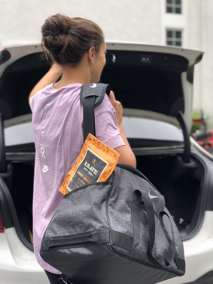 Carli Lloyd (@carlilloyd) on Twitter photo Making moves and avoiding #hangry with my favorite all-natural #protein snack <a href="/KraveJerky/">KRAVE Jerky</a> #KRAVElove Making moves and avoiding #hangry with my favorite all-natural #protein snack <a href="/KraveJerky/">KRAVE Jerky</a> #KRAVElove