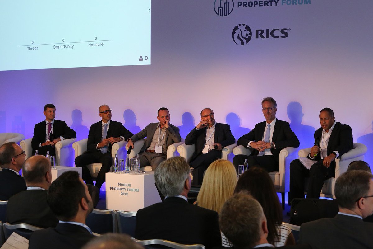 _Property_Forum's tweet photo. Retail & logistics panel at #PraguePropertyForum: Otis Spencer MRE (@P3Parks), Erwin Hanslik MRICS (@TaylorWessingUK), Jan Kotrbáček (@CushWakeCzech), David Labardin (Linkcity Czech Republic, David Nekovář (TETA drogerie), Tomas Soukup (@JLLCzech ) https://t.co/vR25NMOtsc