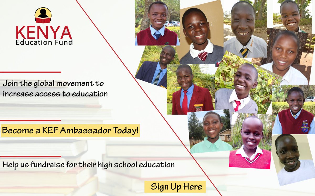 With access to education, children gain the skills and tools they need to empower themselves and their communities.

Join the global movement to increase access to education. Sign up on the link below. #SelfRelianceThroughEducation
 
kenyaeducationfund.org/kef-ambassador