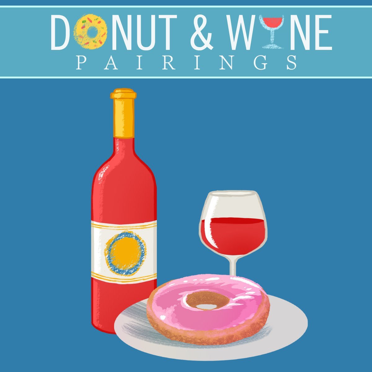 WineCarolinas's tweet photo. With #NationalDoughnutDay coming up on June 1, we’re thinking about these fun 🍩 and 🍷 pairings... 

📷: @BabbleEditors https://t.co/sg8CNbm7WE