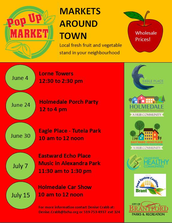 ABCDBrant's tweet image. Back for a second year Markets Around Town is  a fabulous grass roots project in #Brantford #ON Multiple collaborating partners, leveraged assets and wonderful volunteers. #popupmarkets @CityofBrantford