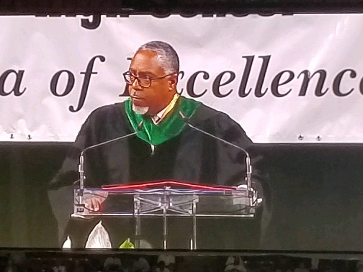 I want to thank Charles Herbert Flowers High School and Principal Gorman Brown for the opportunity to address the Class of 2018 this morning.