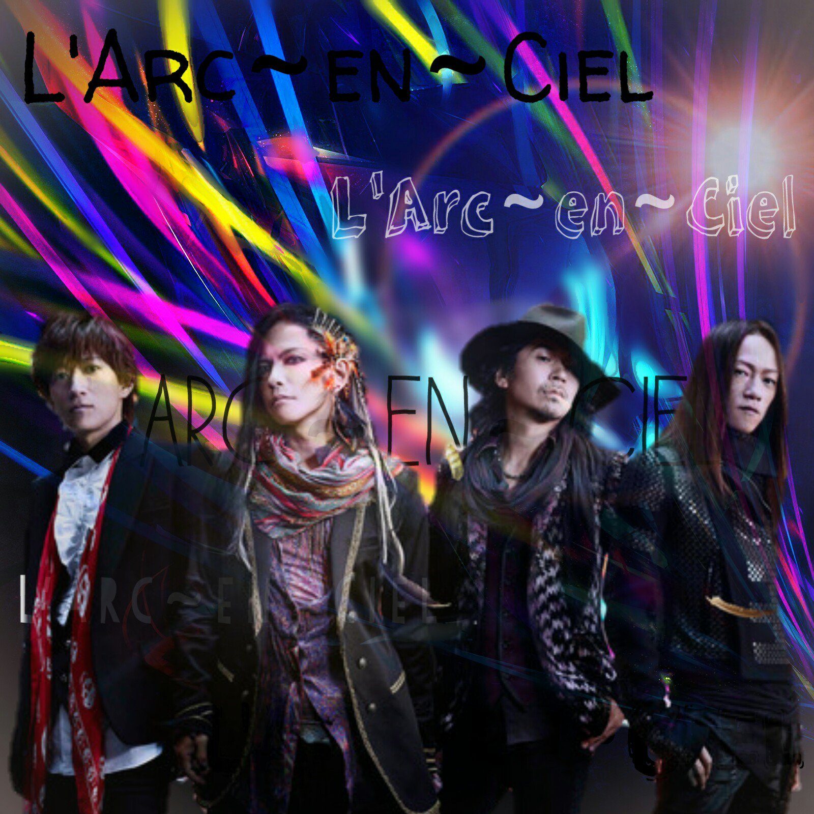 ちぃ Happy 27th L Arc En Ciel 5月30日 27周年おめでとうございます とにかく仲良し4人組 笑 の L Arc En Cielが大好きです これからも4人の奏でる素敵な曲を歌を私達に届けて下さいね Larcenciel 27th ﾗﾙｸ祭り T Co