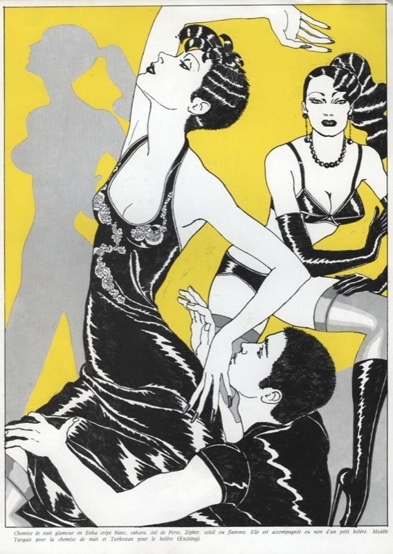 morninmadonna's tweet photo. Illustrations by Antonio Lopez for Depeche Mode Magazine, circa early 70's (via The Loupe) https://t.co/89h5SfvO3C