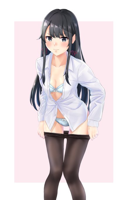 暑くなってきてますしタイツ脱ぎのん
#俺ガイル
#雪ノ下雪乃 