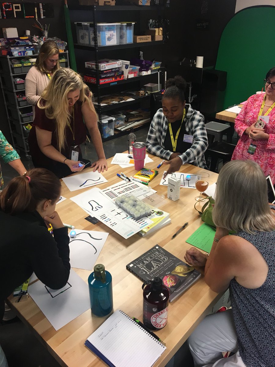 SummerTeachers's tweet photo. A few spots left for next week’s @SummerTeachers. Register here: https://t.co/9eYB44ariS #professionaldevelopment #edchat #STEAM https://t.co/PF25OQbtbE