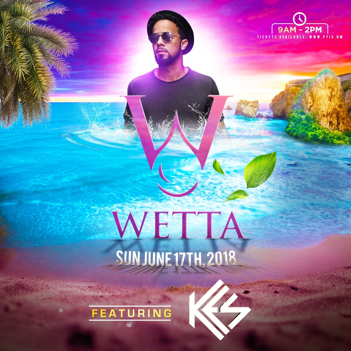 Kestheband's tweet photo. Bermuda, on June 17th, I'll be at 💦WETTA💦 the All-Inclusive Beach Party!
Will you? Get your tickets at https://t.co/9DX81Opw8u TODAY!
#wetta #wettabda #carnivalmode #iislandboys #internationalislandboys #BHW2018 #Bermuda #bermudacarnival #bermudaheroesweekend https://t.co/ZQ6O7bvrNj