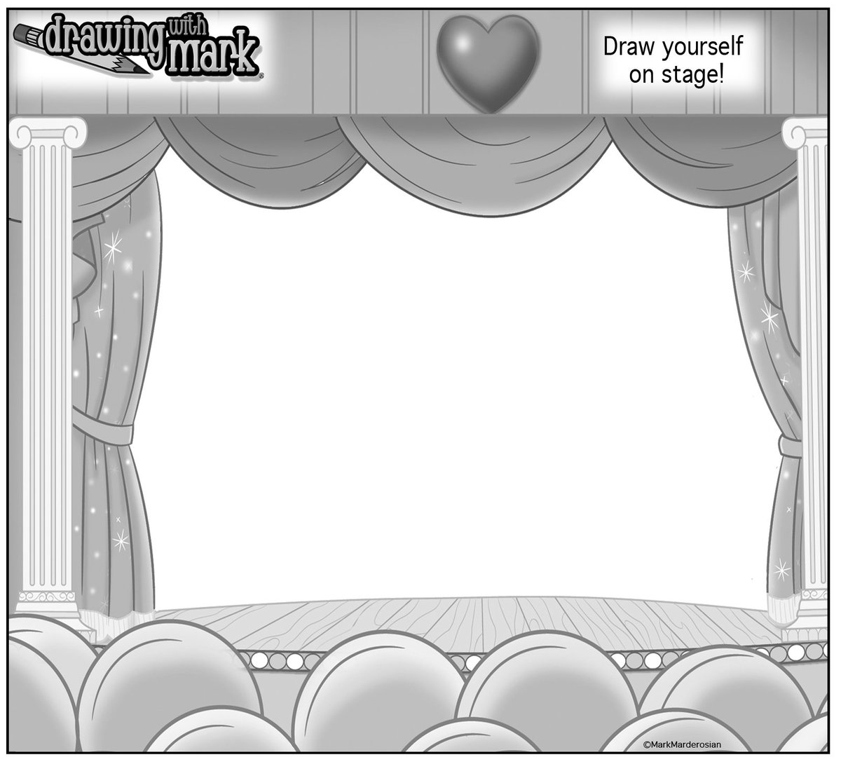 How To Draw A Festive Theatre Stage In Adobe Illustrator