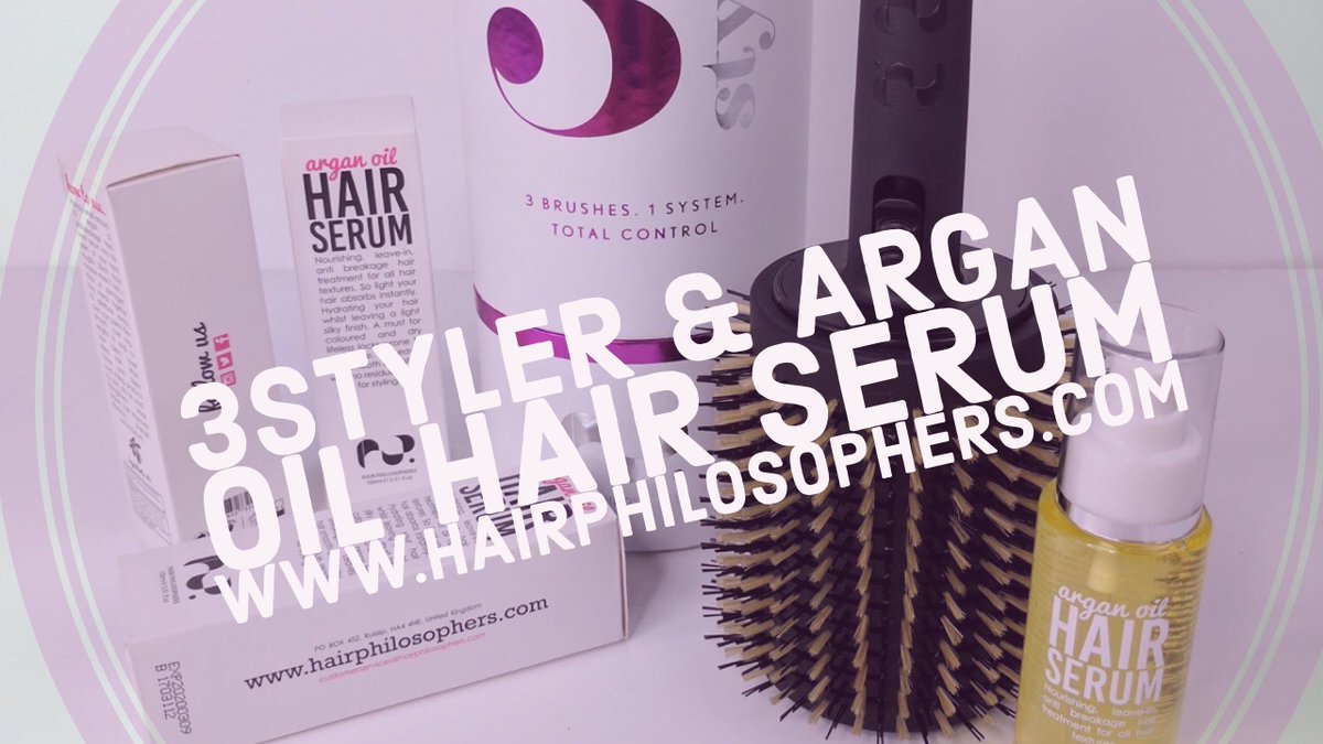 #summersale starts Friday check out our silky smooth #crueltyfree Argan Oil Serum and 3 in 1 Mega boar bristle Hair brush on hairphilosophers.com