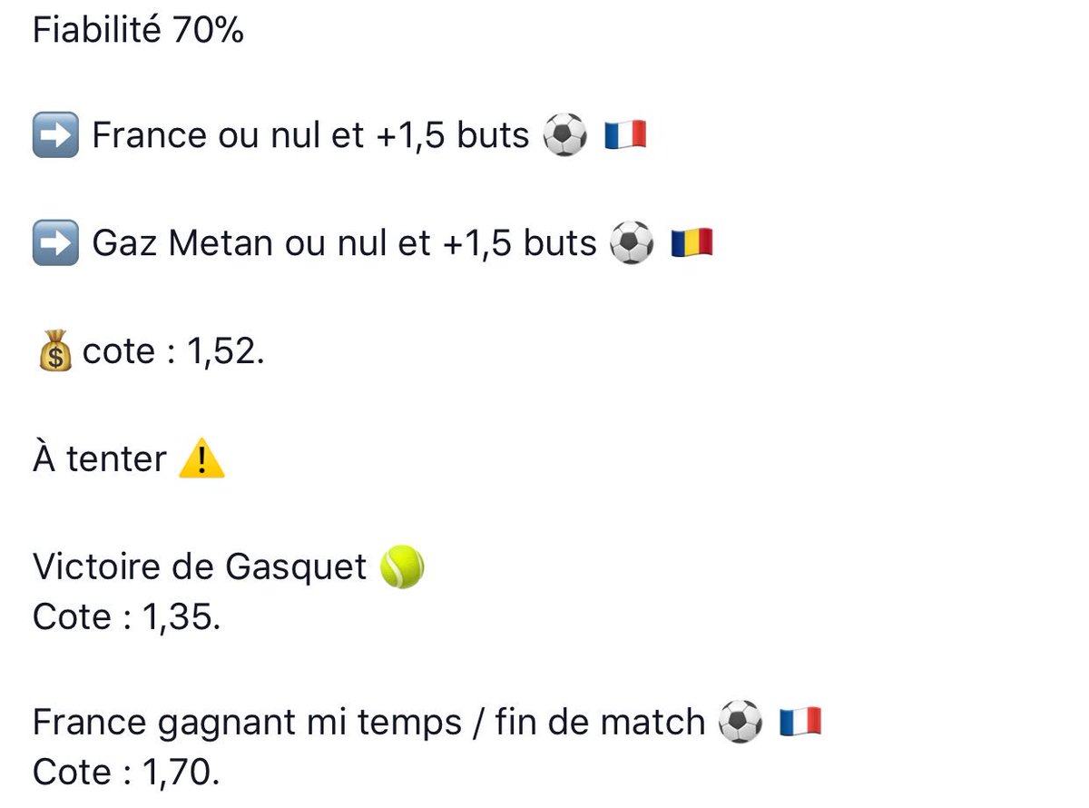 _flashpronos's tweet photo. Hier c’était encore un perfect 💥 on ne les compte plus chez nous 
RT et venez nous suivre ! https://t.co/Rpuz6cp3oz