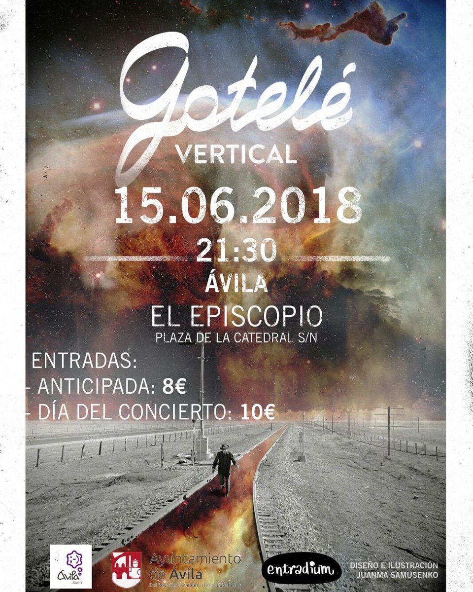 ¡¡Nuestra casa nos espera!! ¡¡15 de junio #Vertical en el Episcopio!!
Entradas👉👉entradium.com/entradas/gotel…