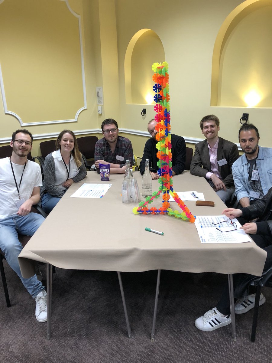 LauraGMcConnell's tweet image. Tower challenge outcome @ImperialGradSch #towerchallenge