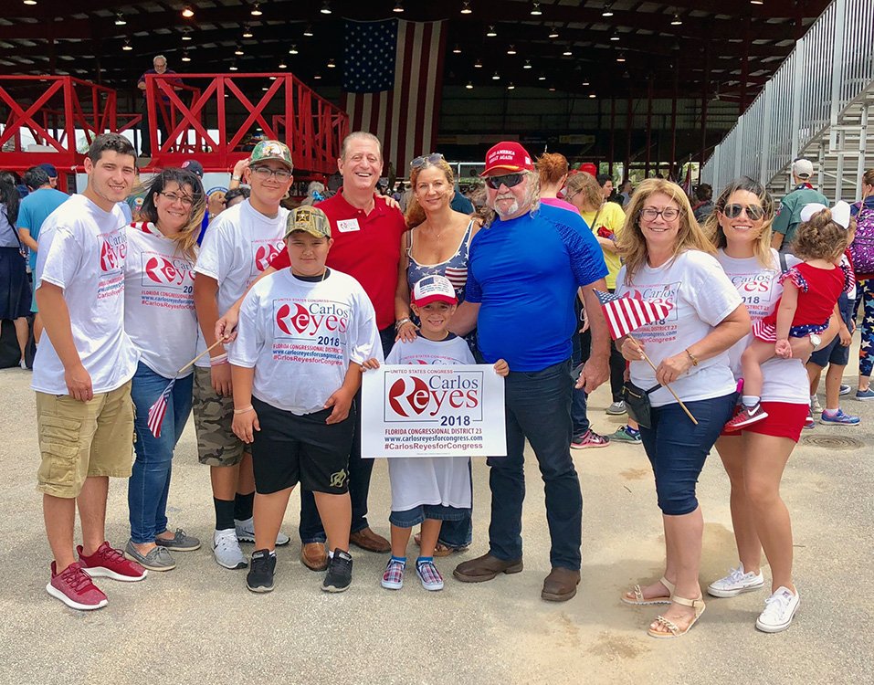 CarlosJReyesFL's tweet photo. My promise to the voters of #FL23: I will work hard to earn your vote and support! Thank you for all the positive feedback as we push toward the Primary election on August 28! #ExperienceCounts #ExperienceIsTheDifference https://t.co/knSofYu3py