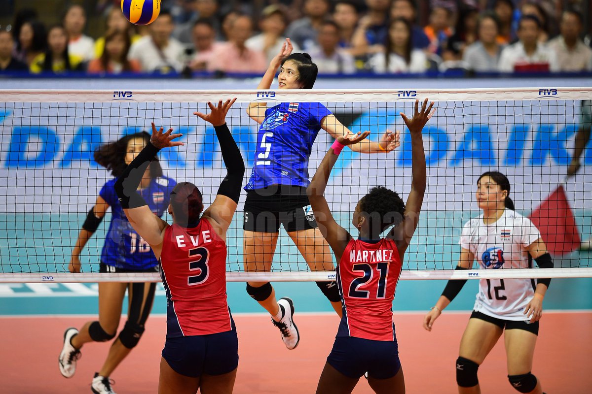 à¸à¸¥à¸à¸²à¸£à¸à¹à¸à¸«à¸²à¸£à¸¹à¸à¸ à¸²à¸à¸ªà¸³à¸«à¸£à¸±à¸ volleyball nations league thai dominican