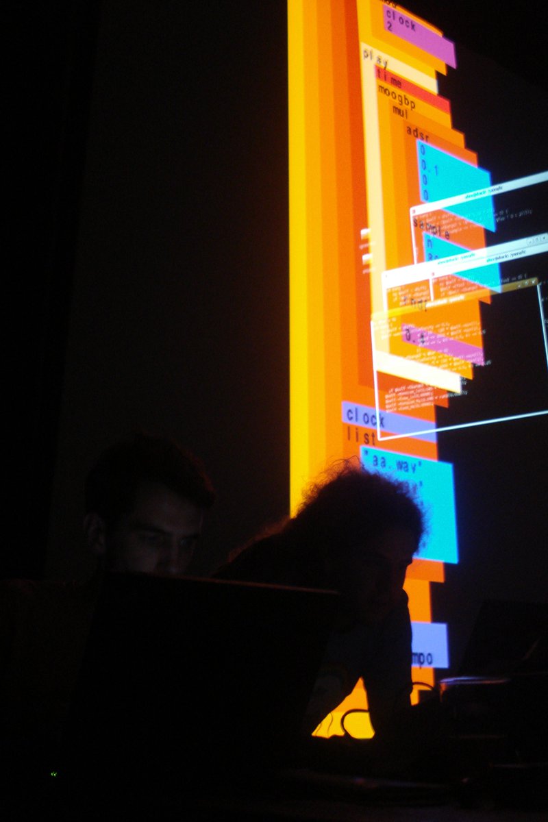 "You can’t really separate music from community." <a href="/yaxu/">Alex McLean @yaxu@post.lurk.org</a> on his free <a href="/tidalcycles/">TidalCycles</a> - and how livecoding is transforming scenes worldwide, and how to think about pattern. cdm.link/2018/05/inside…