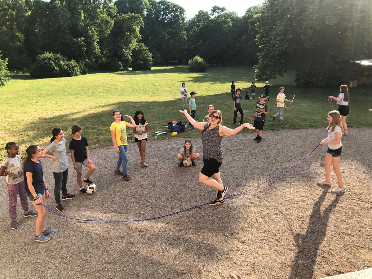 JenOFee's tweet photo. Its all happening at #BMSG5camp @BMSPrimary Teachers skipping? Having fun in the sun together! @MsEichvalds @justine_otte @BMS_PYPC https://t.co/O9574J6pVC