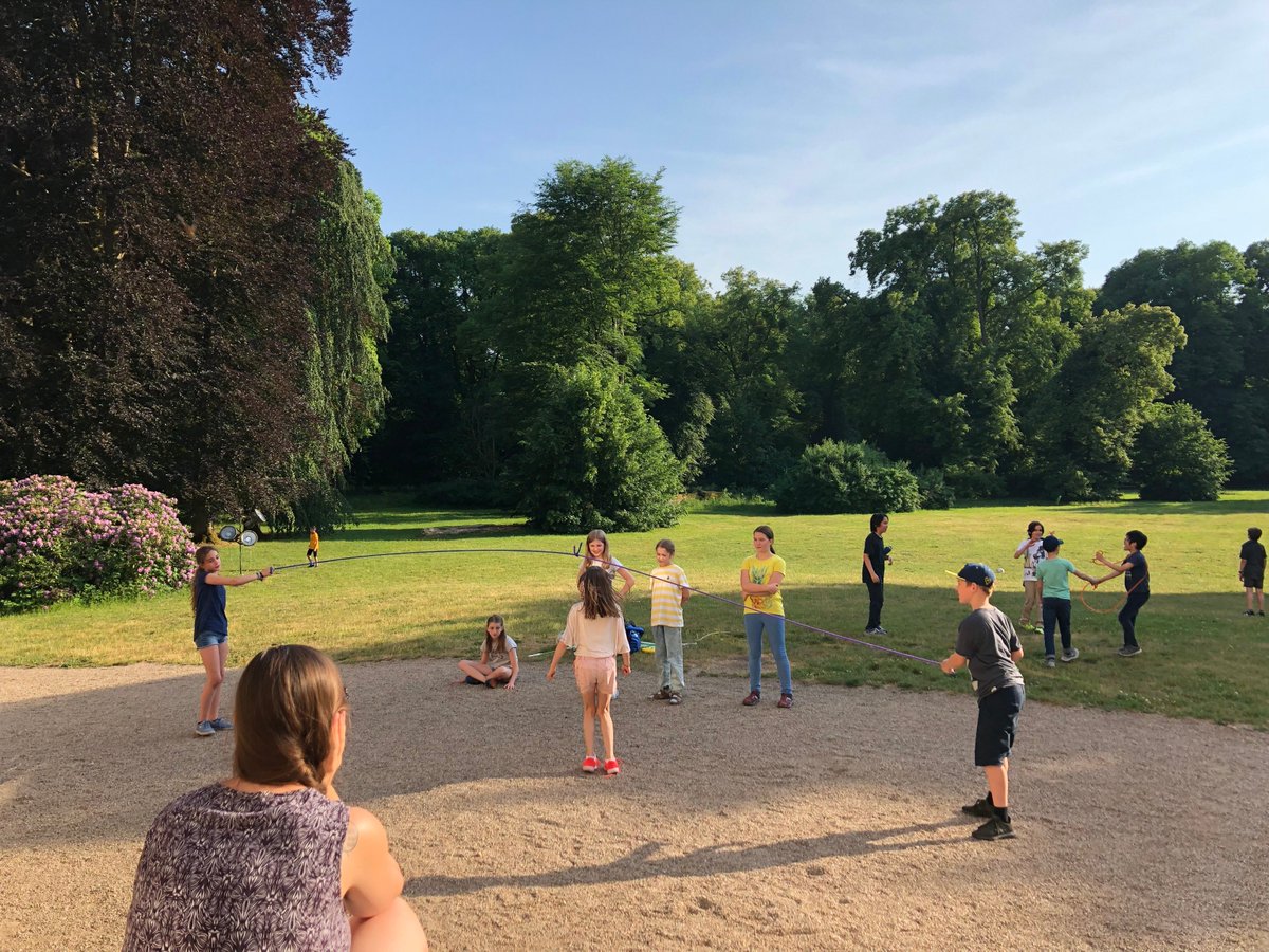 JenOFee's tweet photo. Its all happening at #BMSG5camp @BMSPrimary Teachers skipping? Having fun in the sun together! @MsEichvalds @justine_otte @BMS_PYPC https://t.co/O9574J6pVC