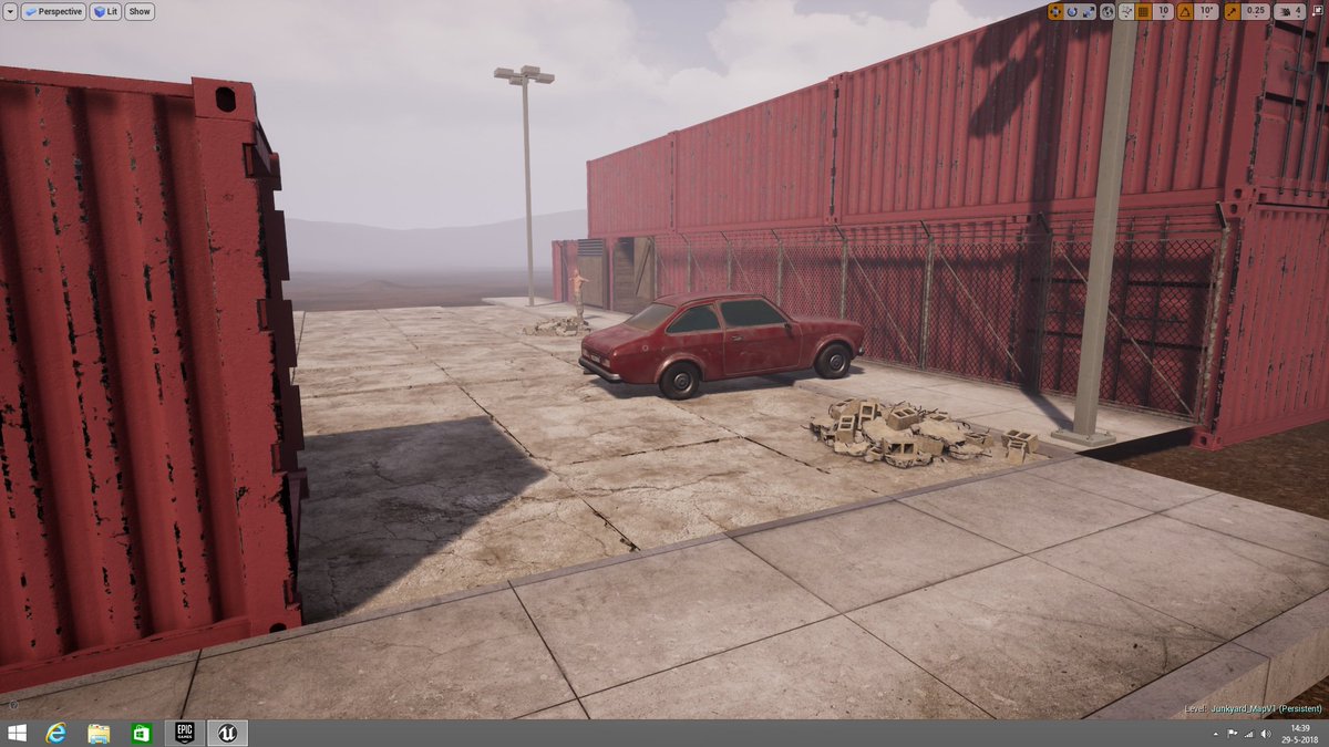 RAKSHASRAJA's tweet photo. @PolyPixel3D's game assets make a fine addition to my project!!! 😉 @UnrealEngine @NVIDIAGameDev #UE4 #UE4Study #indiedev #indiegames https://t.co/LvmnIMTrKO