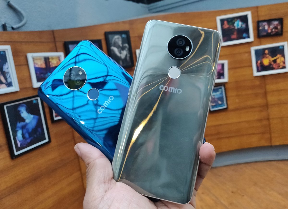 GiriSonnaSeri's tweet image. Comio X1 note launched in South India. #ComioX1Note What do you think of the design?