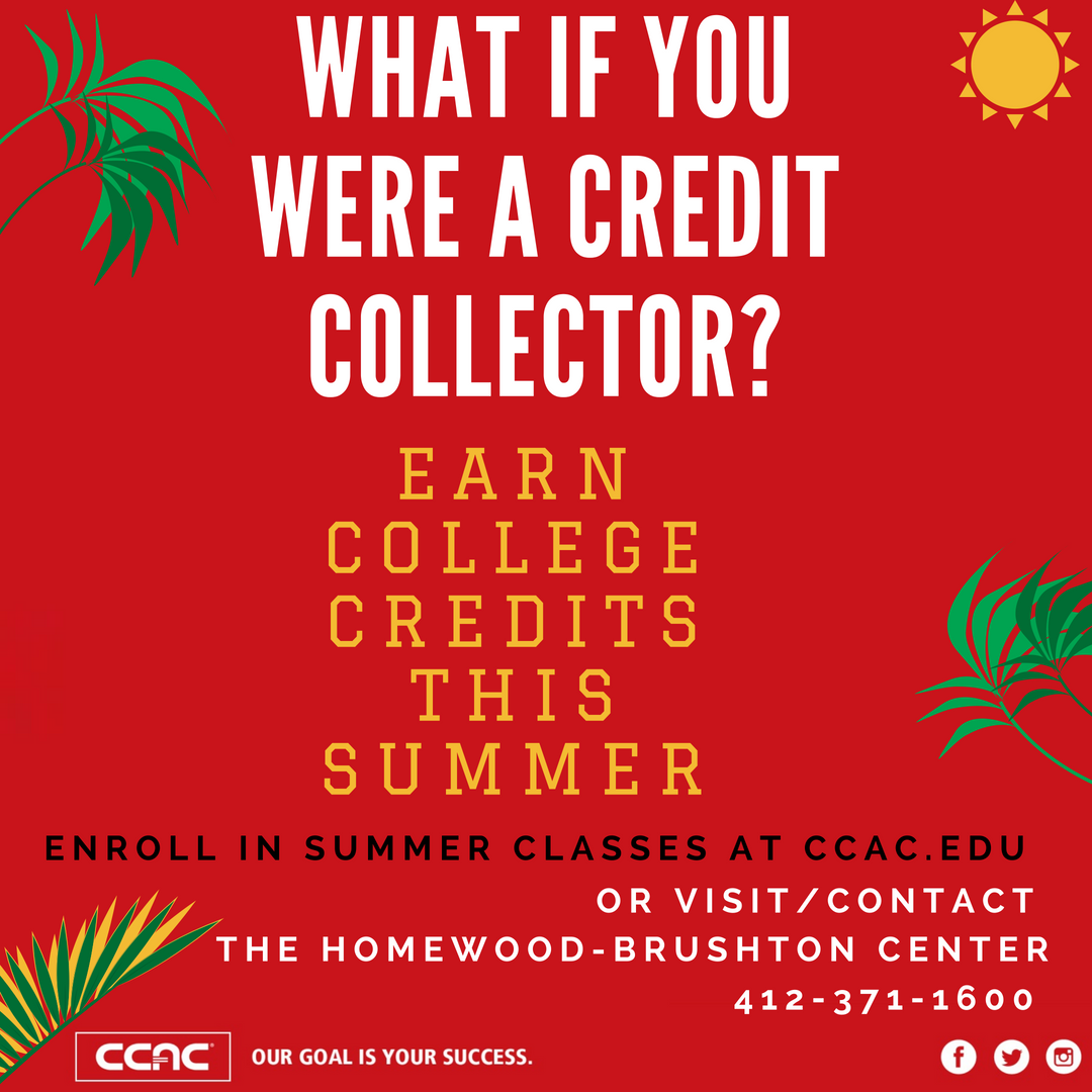 CCAC_HBC's tweet photo. It's not too late to register for summer classes beginning June 4 and July 2! Returning students can register online at https://t.co/L5Y1aS4J5y and visiting students can learn more at https://t.co/rv3VWxhwfQ. https://t.co/tGHGUFQ6wh