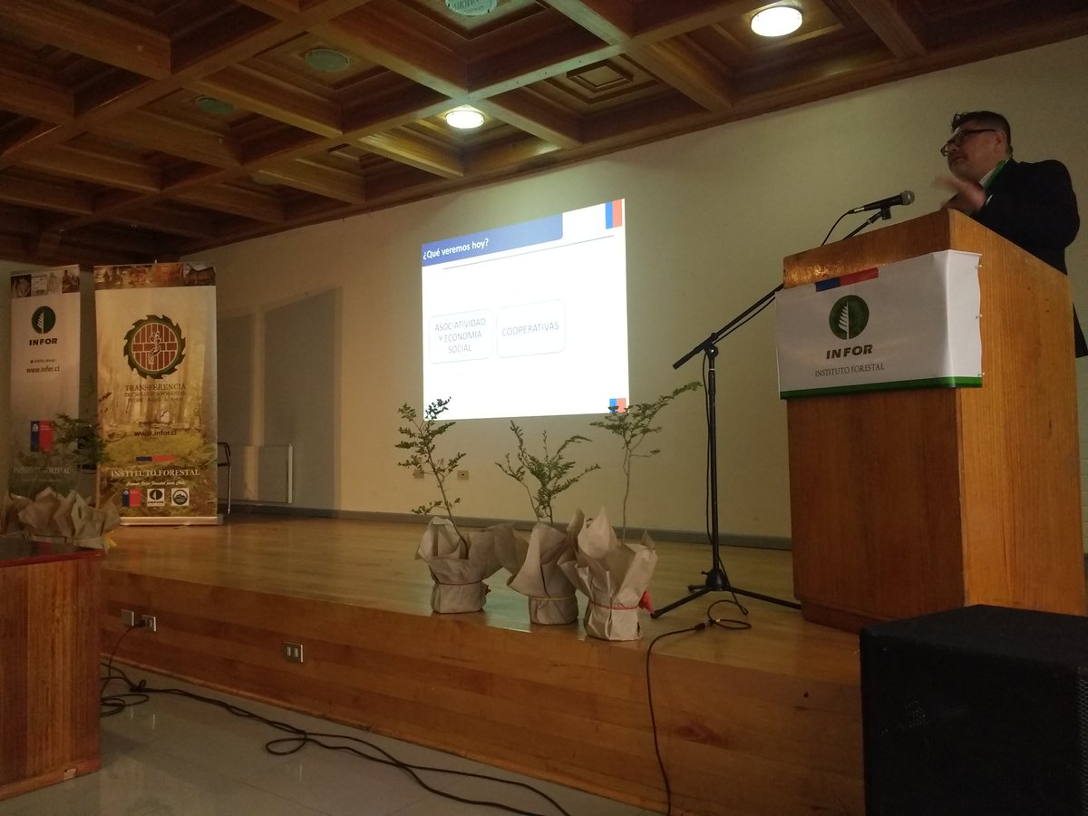 Primer encuentro de productores madereros forestales  de la región de Aysén, organizado por <a href="/INFOR_Patagonia/">INFOR PATAGONIA</a>