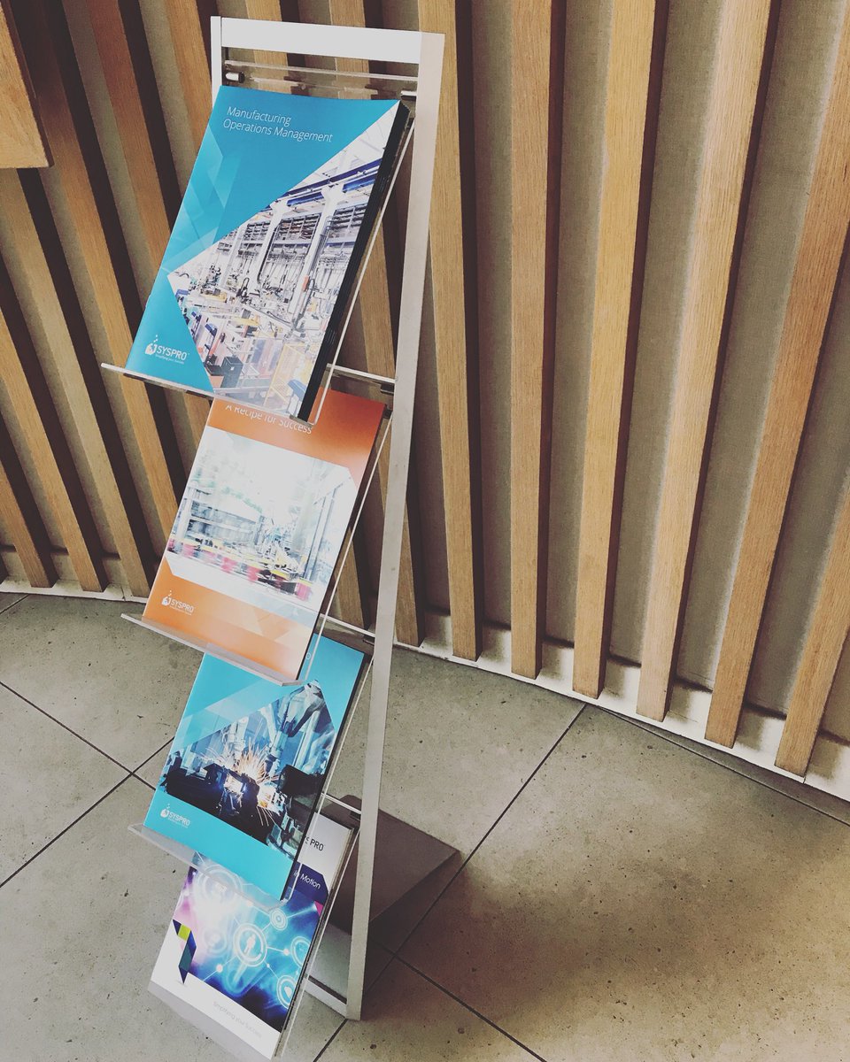 SYSPRO's tweet image. Hot off the press! Our new brochure designs correlate with our cutting edge software architecture. Get in touch with us today and see how the benefits to your business are infinite! Happy #ArchitectureTuesday