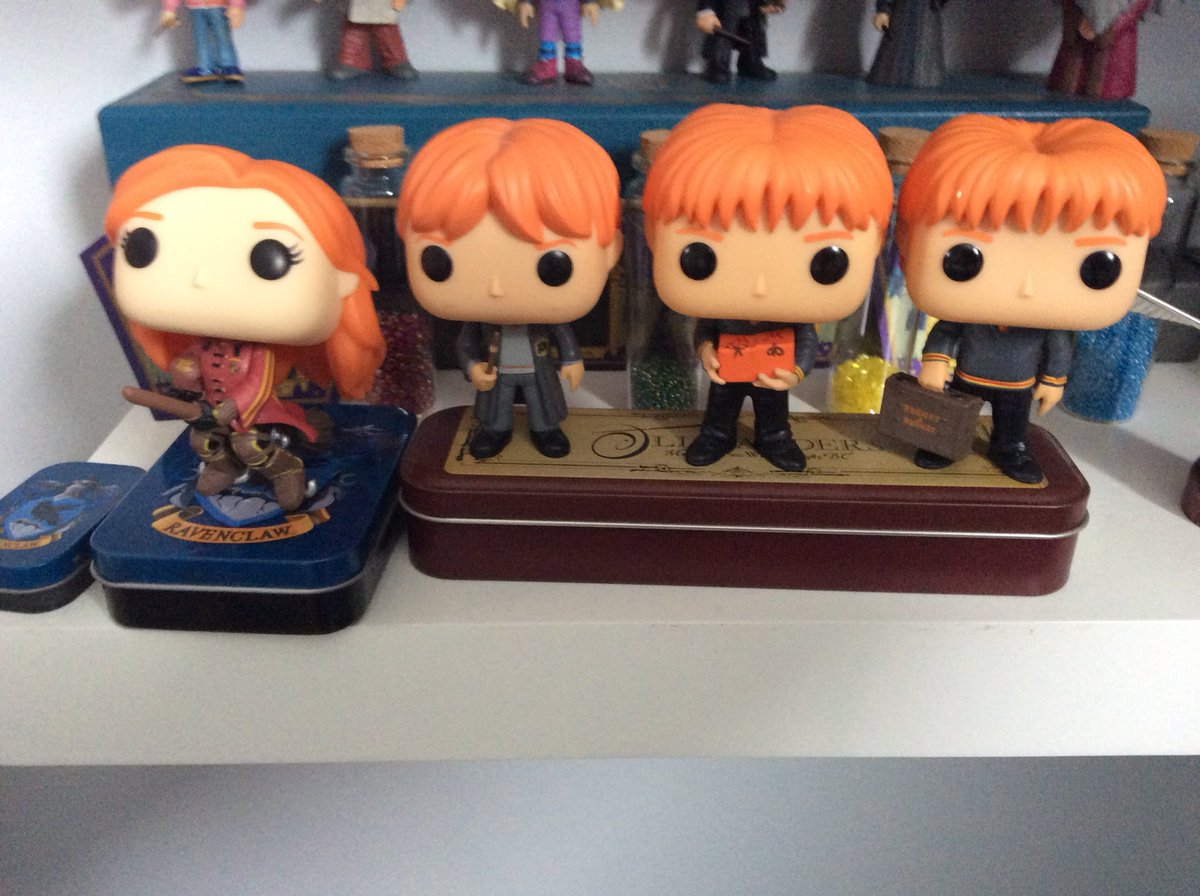 And Fred completes my family of #Weasleys #weasleyfamily #TheWeasleyFamily #GinnyWeasley #RonWeasley #FredWeasley #Georgeweasley X